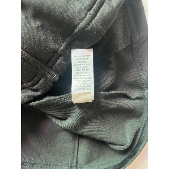 Athleta Womens Love Jacket Full-Zip Vented Back Thumb Holes Black XS Stretch - Picture 10 of 11